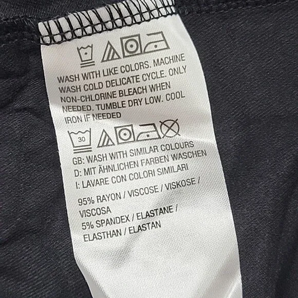 Womens Jersey Tiered Maxi Dress with Pockets Small Size Black - Picture 7 of 9